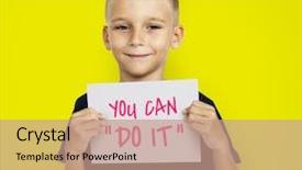  Presentation with waiting room - Cool new presentation theme with sitting in doctor's waiting backdrop and a coral colored foreground