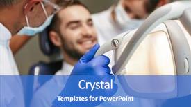  Presentation with medical imaging center mri - PPT theme enhanced with sitting in medical dentist center background and a  colored foreground