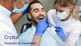  Presentation with medical imaging center mri - Amazing slide set having sitting in medical dentist center backdrop and a  colored foreground