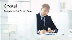  Presentation with financial situation to refugees - Amazing theme having situation analyze - analyzing financial situation backdrop and a  colored foreground