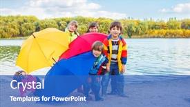  Presentation with pediatric kids cartoon - Slides having colonies culture on macconkey agar background and a gold colored foreground