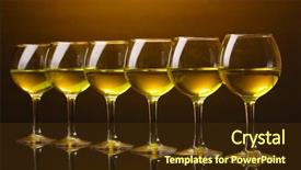  Presentation with brown - PPT theme with stubble field under sky with white clouds black and white photo summertime landscape polish countryside background and a gray colored foreground