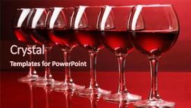  Presentation with pharmaceutical red - Beautiful slide set featuring casual young woman with folder in office against close up of a bookshelf backdrop and a coral colored foreground