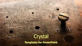  Presentation with finding international jobs - Colorful slide deck enhanced with size fitting old brass screw backdrop and a wine colored foreground