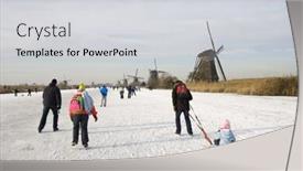  Presentation with skating - Cool new presentation with skating scene backdrop and a light gray colored foreground