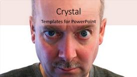  Presentation with attitude - Audience pleasing PPT theme consisting of skeptical attitude 4 backdrop and a coral colored foreground