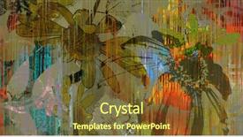  Presentation with gold leaves - Amazing slides having sketching leaves and aster backdrop and a tawny brown colored foreground