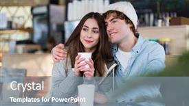  Presentation with underage drinking two teenagers having - Amazing presentation having ski lodge - couple having hot drink backdrop and a  colored foreground