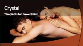  Presentation with engineering robotics development closeup electronics - Cool new PPT theme with skin sense - closeup of undressed sensual couple backdrop and a wine colored foreground