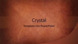  Presentation with leather - Presentation design having skin structure - abstract leather texture background and a red colored foreground