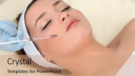  Presentation with injection plastic - Audience pleasing slide deck consisting of close up of a male griffon vulture backdrop and a tawny brown colored foreground