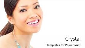  Presentation with beautiful black women smiling - Amazing slides having skin whitening - beautiful young smiling woman isolated backdrop and a white colored foreground
