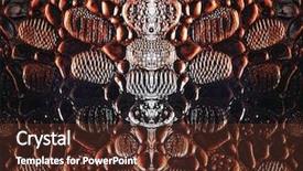  Presentation with skin - Slide deck consisting of skin background and a tawny brown colored foreground