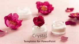  Presentation with natural skincare - Slides featuring skincare-products-and-dog-rose background and a lemonade colored foreground