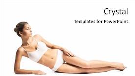  Presentation with sporty - Amazing slides having skinny girls - young sporty fit and beautiful backdrop and a white colored foreground