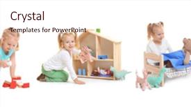  Presentation with hipster girl playing tetris game - Theme consisting of skittle - collage of happy little girl background and a lemonade colored foreground