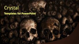  Presentation with paris - Beautiful slides featuring skulls-and-bones-at-paris backdrop and a wine colored foreground