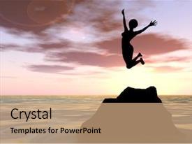 Sky Background Metaphor To Free PPT template 35 | CrystalGraphics