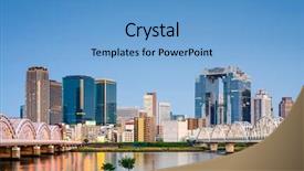  Presentation with osaka - Cool new theme with sky building - osaka japan skyline at umeda backdrop and a light blue colored foreground