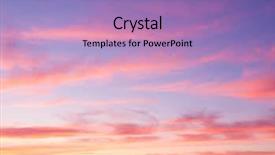  Presentation with skies - Audience pleasing slides consisting of sky colorful - burning skies night is coming backdrop and a coral colored foreground