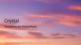  Presentation with fiery - Slide set having sky colorful - evening scene fiery backdrop background and a  colored foreground