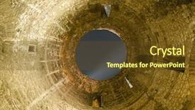  Presentation with croatia split - Audience pleasing PPT theme consisting of sky in the roman vestibule backdrop and a tawny brown colored foreground