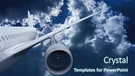  Presentation with airplane crash - Presentation theme featuring program 5s - word text html 5 background and a white colored foreground.