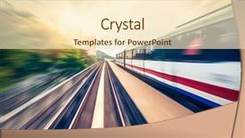  Presentation with kuala lumpur - Colorful slide set enhanced with sky train through the city backdrop and a cream colored foreground