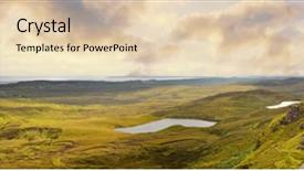  Presentation with scotland - Audience pleasing slide deck consisting of skye inner hebrides scotland backdrop and a lemonade colored foreground