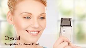  Presentation with cell phone towers - Audience pleasing PPT theme consisting of repair series painting car bumper backdrop and a light gray colored foreground.