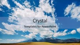  Presentation with bright white - PPT theme enhanced with skyscaper - fantastic view the white bright background and a light blue colored foreground