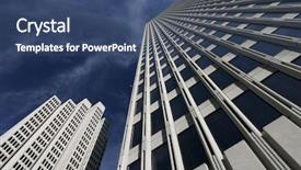  Presentation with san francisco - Colorful PPT layouts enhanced with skyscrapers in san francisco backdrop and a ocean colored foreground