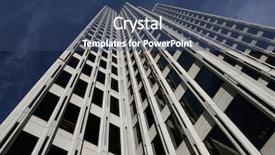  Presentation with san francisco - Presentation design consisting of skyscrapers in san francisco background and a ocean colored foreground