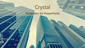  Presentation with street food new york - Amazing theme having skyscrapers vew from street level backdrop and a soft green colored foreground