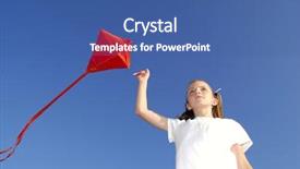  Presentation with kite - Amazing slides having  backdrop and a  colored foreground