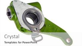  Presentation with brake - Beautiful PPT theme featuring slack-adjuster-brake-slack-adjuster backdrop and a white colored foreground