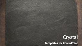  Presentation with navy blue texture dark slate - PPT theme featuring slate stone at wooden background background and a dark gray colored foreground