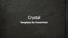  Presentation with slate - Slide deck with slate stone surface background texture background and a dark gray colored foreground