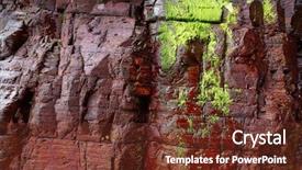  Presentation with navy blue texture dark slate - Slide set featuring slate stone texture in playa background and a  colored foreground