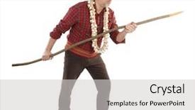  Presentation with vampire - Audience pleasing theme consisting of rejoice - colourful shopping vibes portraits backdrop and a mint green colored foreground.