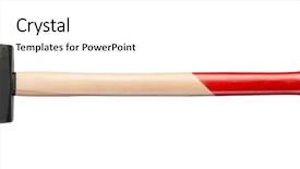  Presentation with textile industry white - Theme featuring sledges - sledgehammer on white background background and a white colored foreground