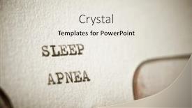  Presentation with sleep apnea - PPT layouts enhanced with sleep-apnea-text-written background and a lemonade colored foreground