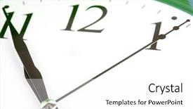  Presentation with sleep time - Presentation design having sleep cycle - time clock background and a white colored foreground