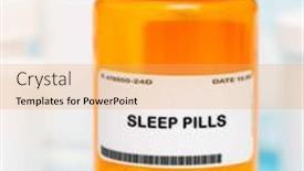  Presentation with medications - Presentation enhanced with sleep-pills-or-sleeping-pills background and a yellow colored foreground