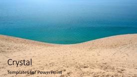  Presentation with bear mountian - Slides enhanced with sleeping bear dunes national lakeshore background and a lemonade colored foreground
