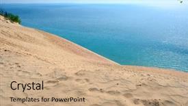  Presentation with masha and the bear - Cool new PPT theme with sleeping bear dunes national lakeshore backdrop and a  colored foreground