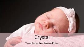  Presentation with sleeping beauty - Beautiful slides featuring sleeping beauty studio photo of 14 days old newborn baby girl sleeping on blanket backdrop and a lemonade colored foreground