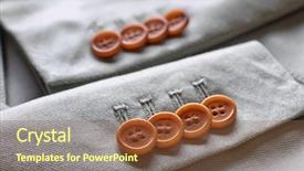  Presentation with custom - Slide deck consisting of sleeve of elegant custom-made background and a tawny brown colored foreground