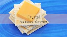  Presentation with cheddar - Presentation consisting of slice-of-cheddar-cheese background and a lemonade colored foreground