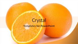  Presentation with orange peel isolated - Colorful theme enhanced with sliced orange fruit segments isolated backdrop and a gold colored foreground